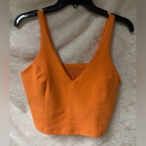 NWT Beyond Yoga Orange Tank Top
